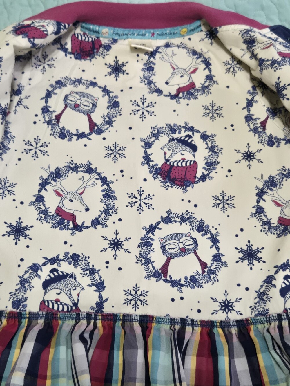 Wildflowers Mixed Print Jacket, 12 - Picture 8 of 9